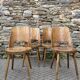 Set of 4 Baumann bistro chairs Mondor model
