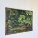 Oil painting "jungle" forest landscape