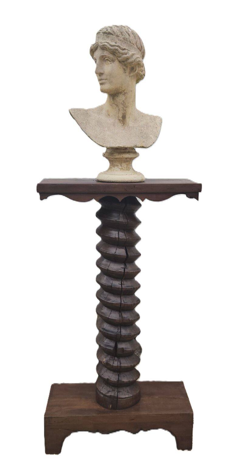 Large press screw column