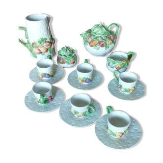 Coffee or tea set in slurry Chaumette Paris