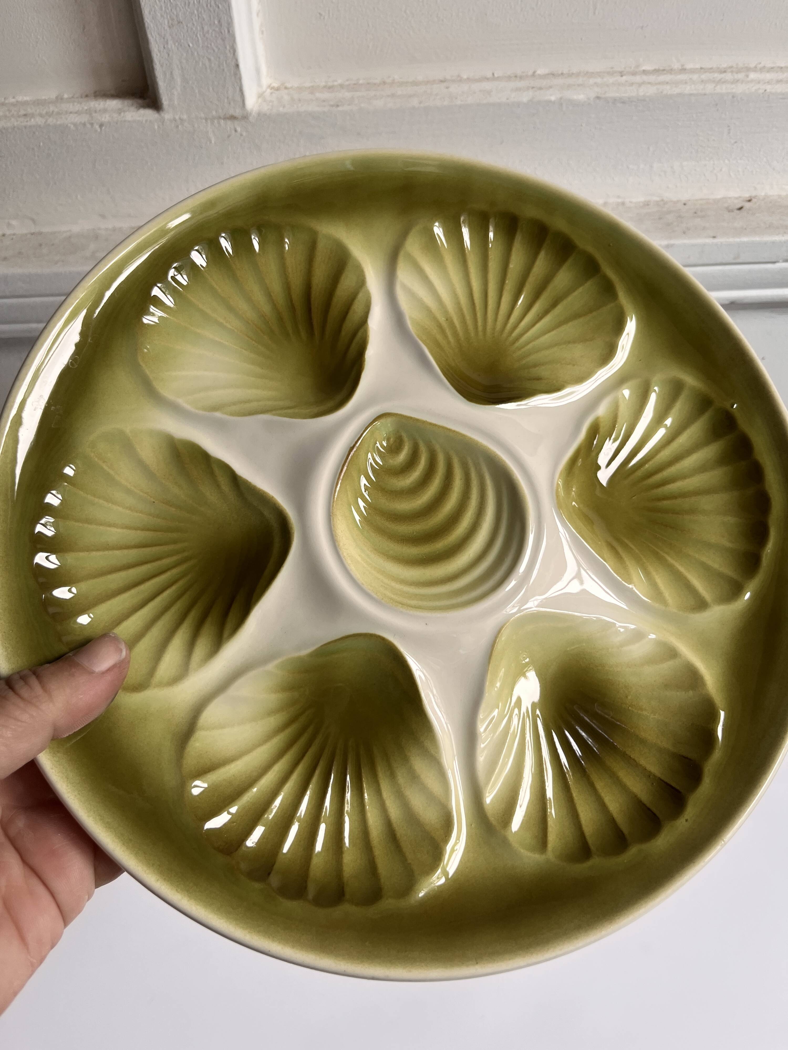 Oyster plate Moulin des Loups