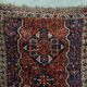 Antique Persian Shiraz carpet, 1900s, 225x162 cm