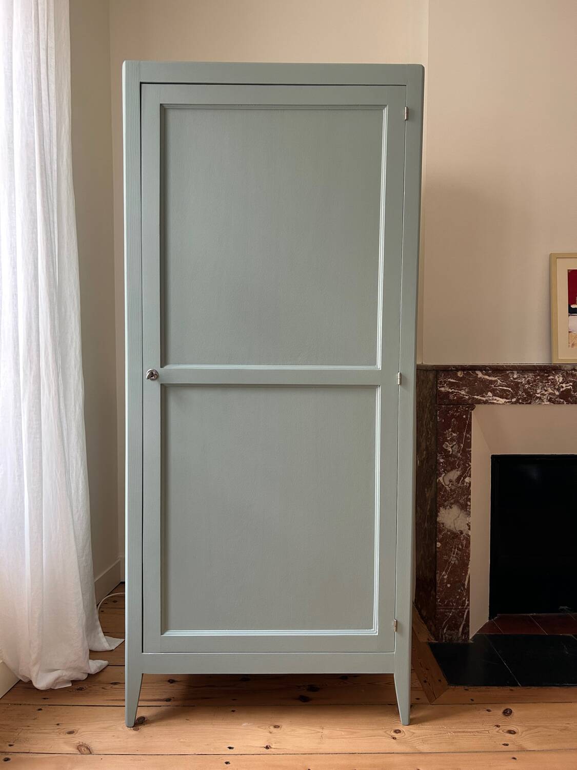 Painted wooden cabinet