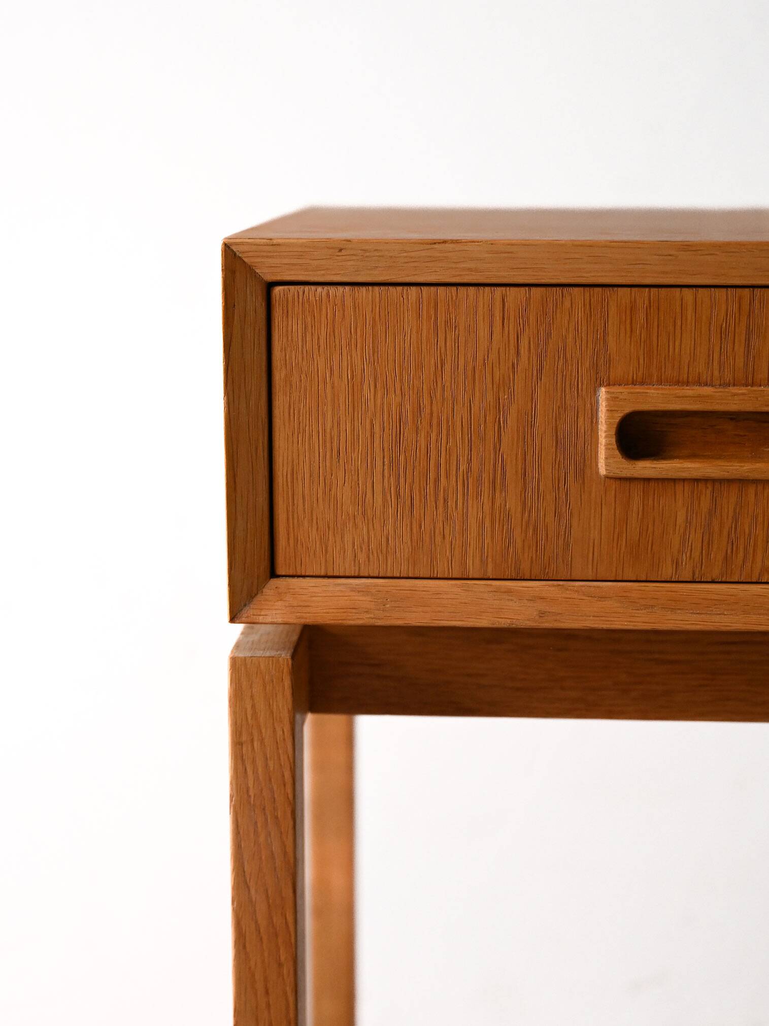 1960s Scandinavian oak entrance furniture