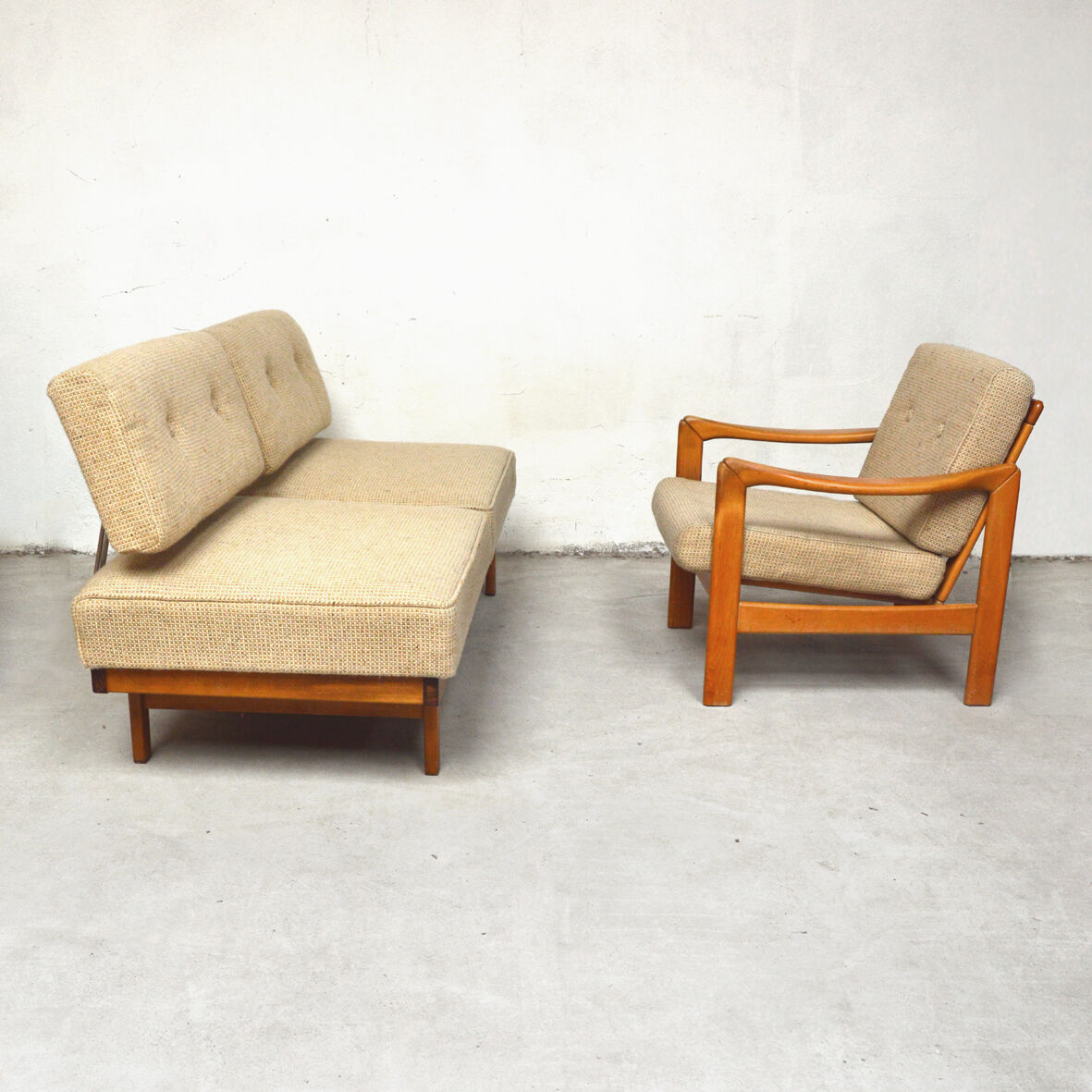 Scandinavian daybed set 1960