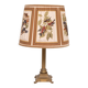 Stunning Tall chunky Bronze Corinthian Column Table Lamp with Bird Shade
