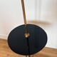Art Deco lamp brass and black glass 260415