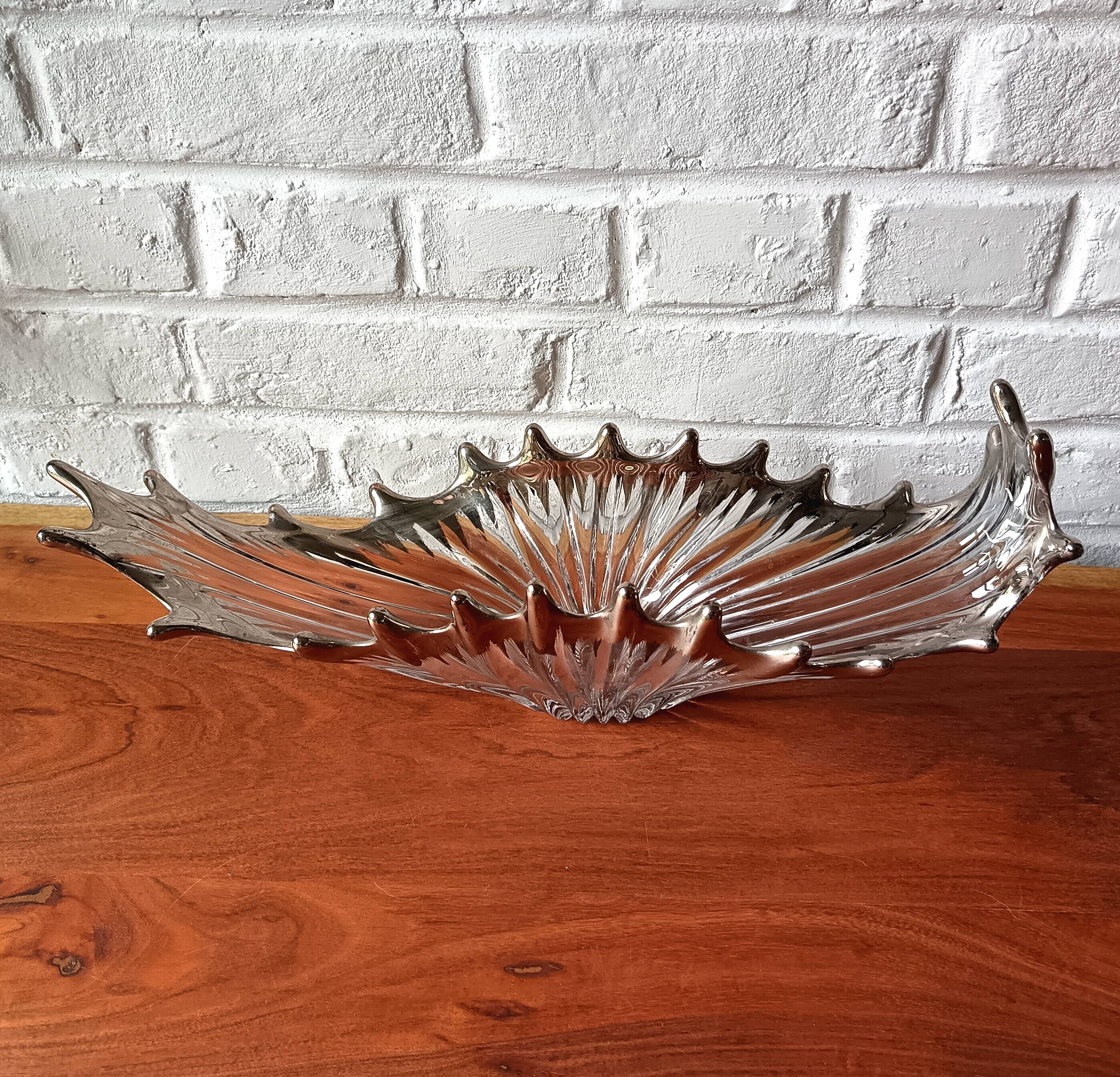 Vintage silver fruit bowl, bayel style, silver