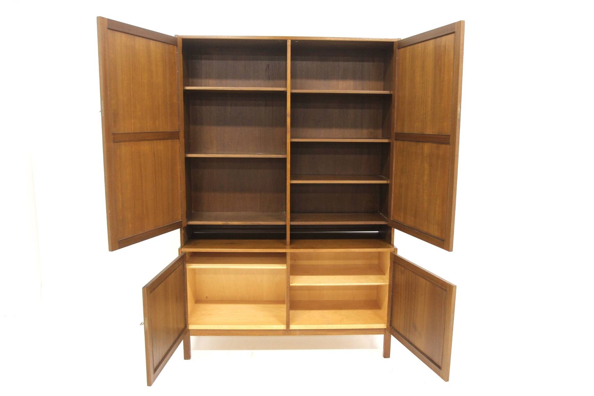 Armoire scandinave "Domi Monté" en teck, Nils Jonssons, Suède, 1960