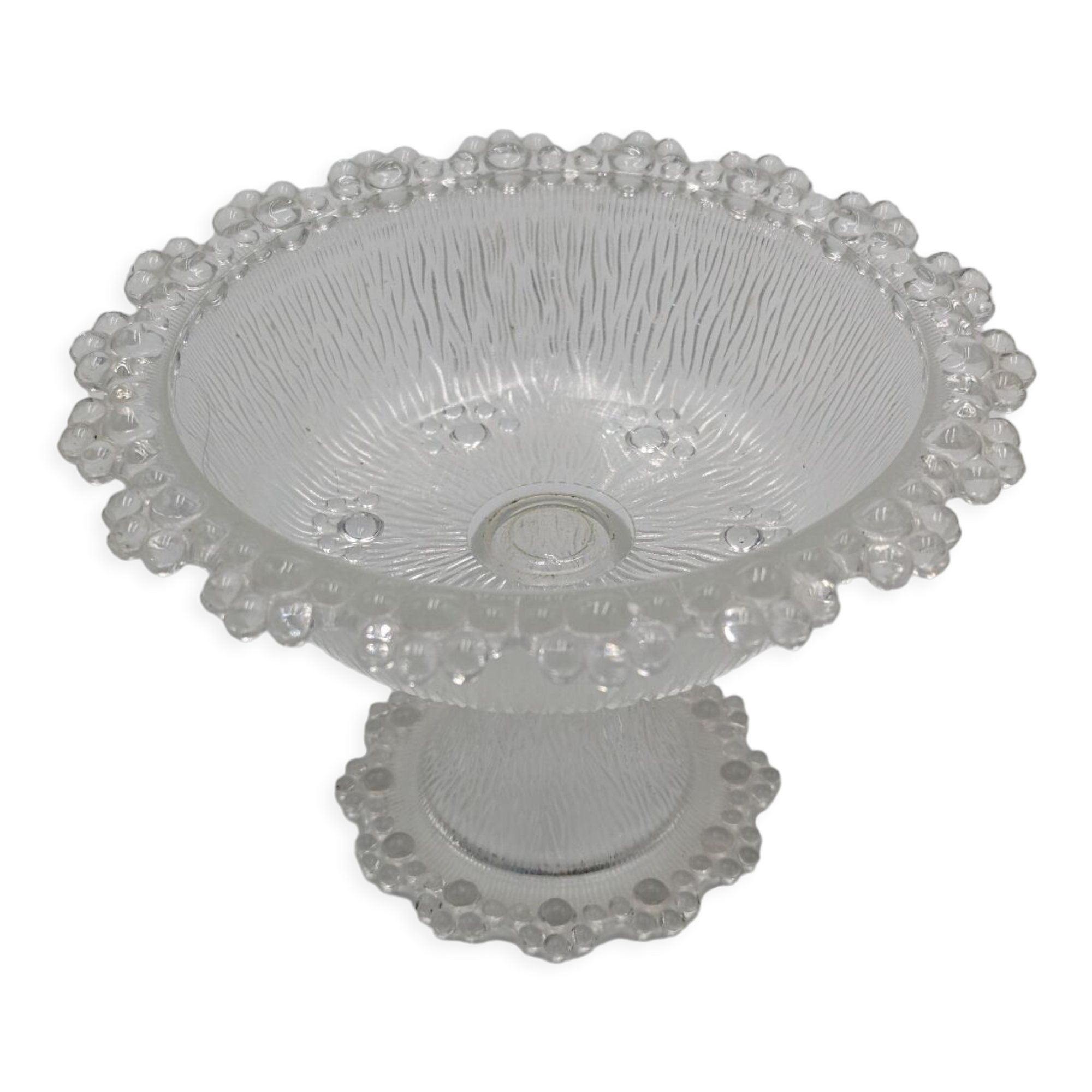 Coupe en verre moulé