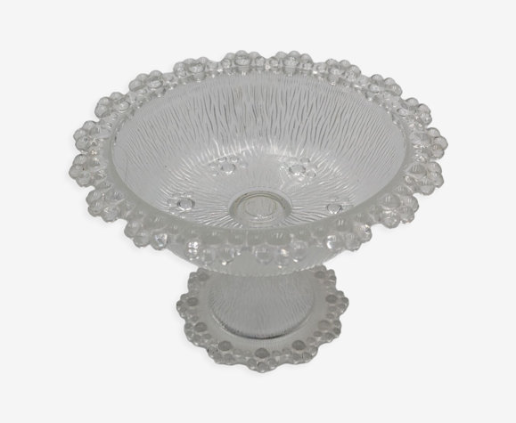 Coupe en verre moulé