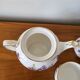 Selfish tea service Hammersley Victorian Violets Bone China