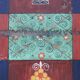 Rustic Farmhouse Folk Art Painted Bridal Cabinet