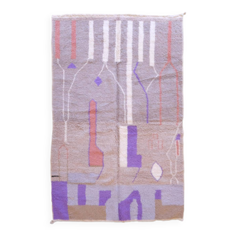 Modern Moroccan Rug - 303 x 196 cm