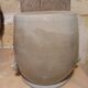 Old stoneware grease pot, gray Height 24.5 cm
