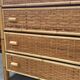 Rattan chest of drawers