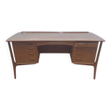 Teak Desk, designed by Svend Aage Madsen for H.P. Hansen, Denmark, 1960s