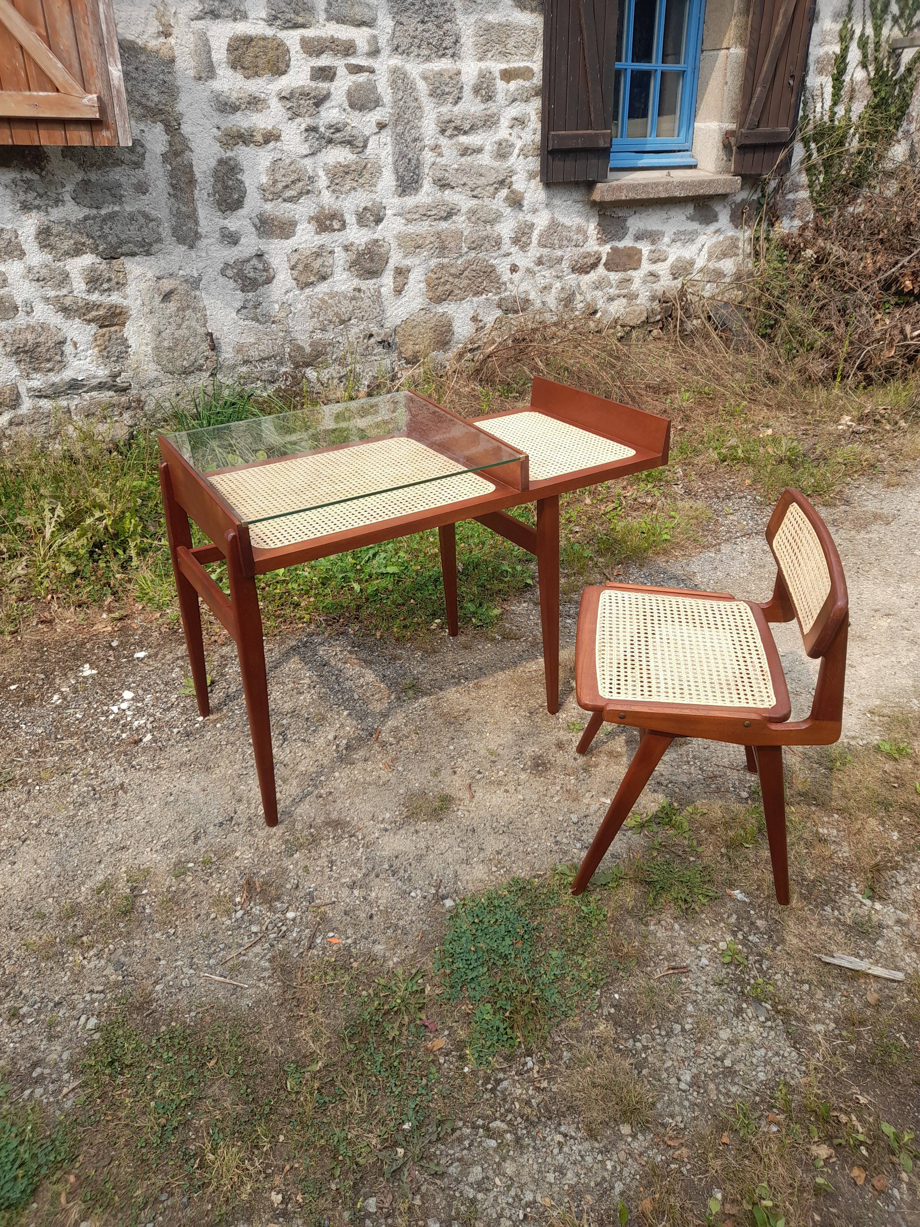 Michel Ducaroy desk and chair for SNA Roset