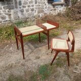 Michel Ducaroy desk and chair for SNA Roset