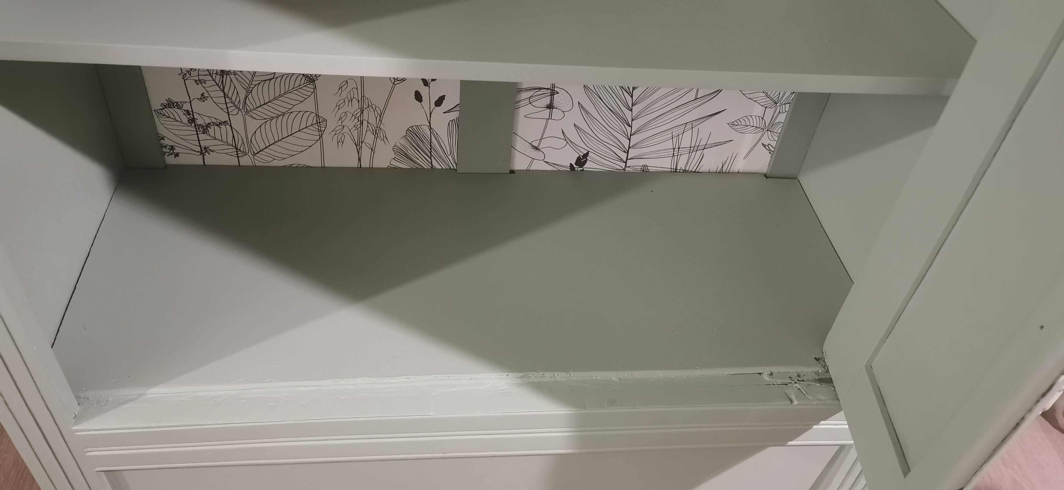 Parisian glass cabinet