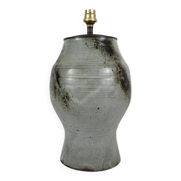 Stoneware lamp signed Chantal and Thierry Robert 1960s