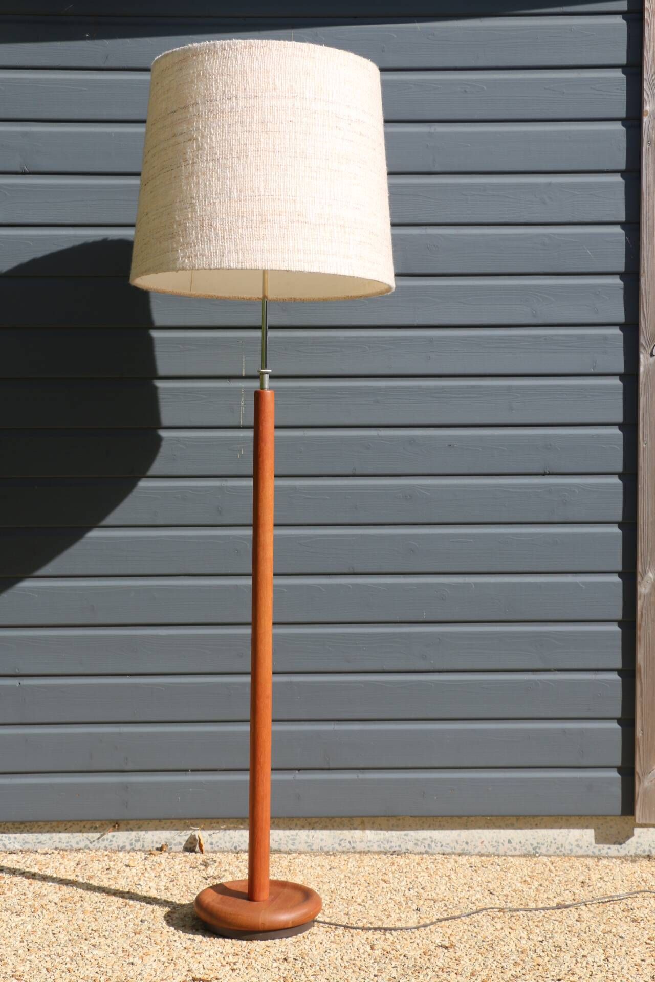 Domus teak floor lamp 1960 XXL