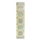 Tapis floral turc vintage noué à la main des années 1970 80x354