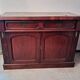 English buffet in mahogany