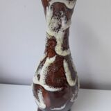 Fat Lava Pottery Vase Ocean Rock