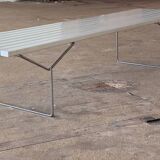 Harry Bertoia designer bench for Knoll International circa 1970