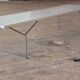 Banc design Harry Bertoia pour Knoll International circa 1970