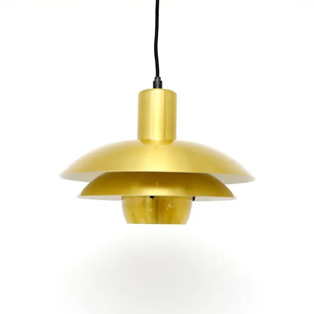 Golden Belux lamp, Denmark, 1970s