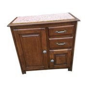 Mado Buffet in Solid Oak — French Domestic Style from the 1950s