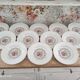Set of 12 hollow plates K&G Lunéville model Tradition