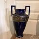 Lot 3 amphora vase boch keramis 1890 bfk fireplace garniture sèvres art deco