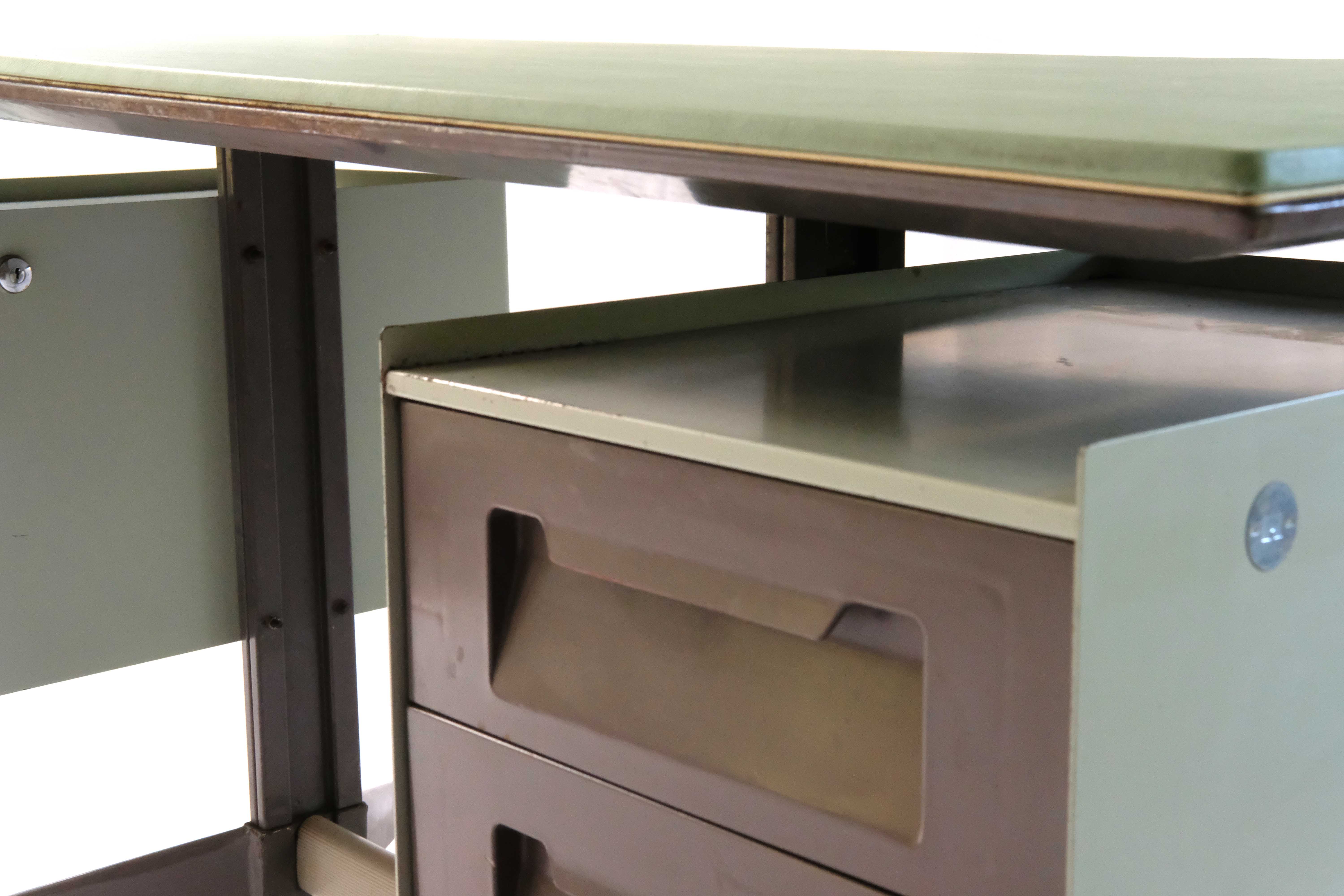 Metal Desk by Metacastelli, Italy 1970's