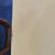 Small vintage blond wood sideboard