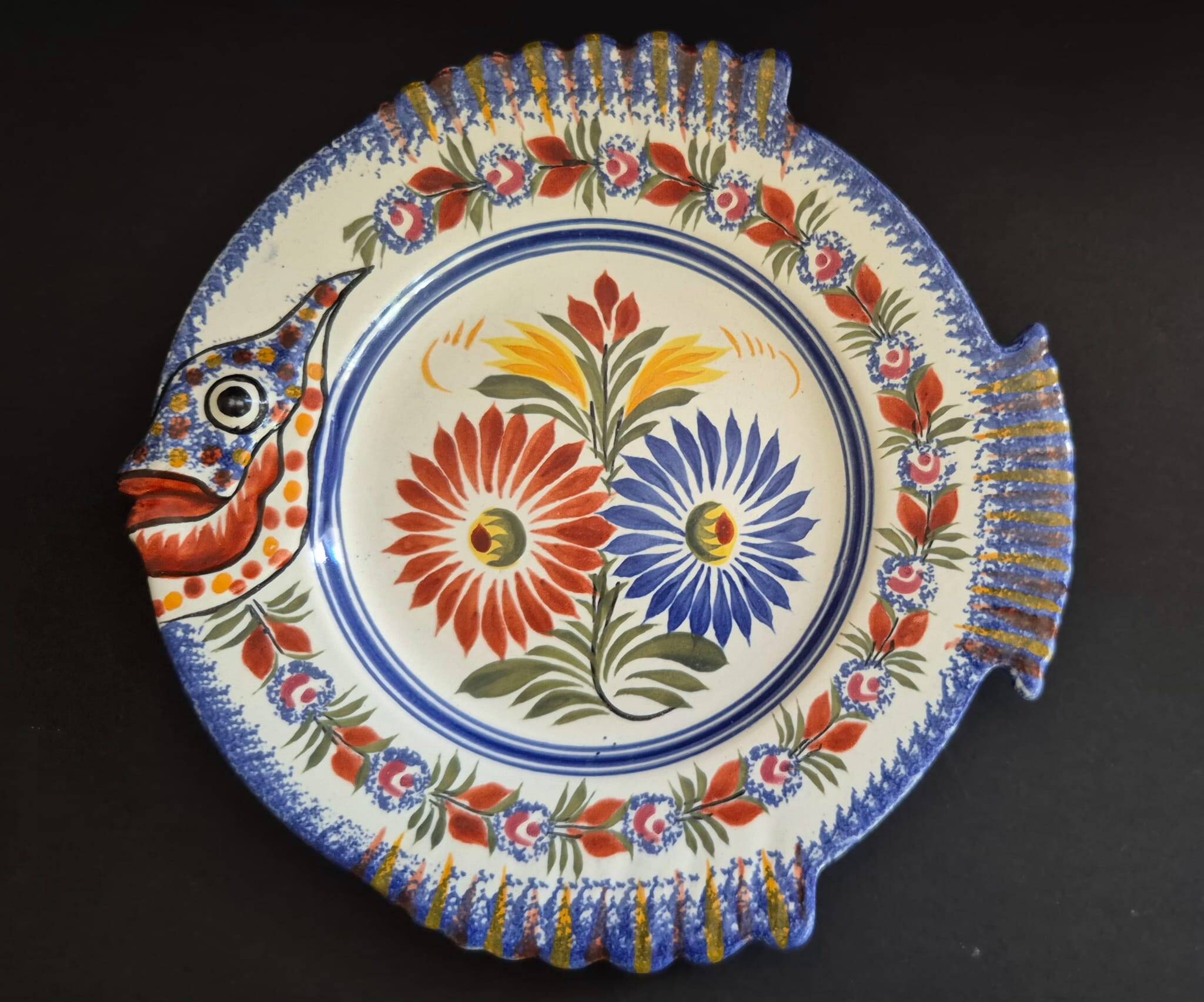 Henriot Fish Plate