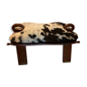 Cowhide footrest