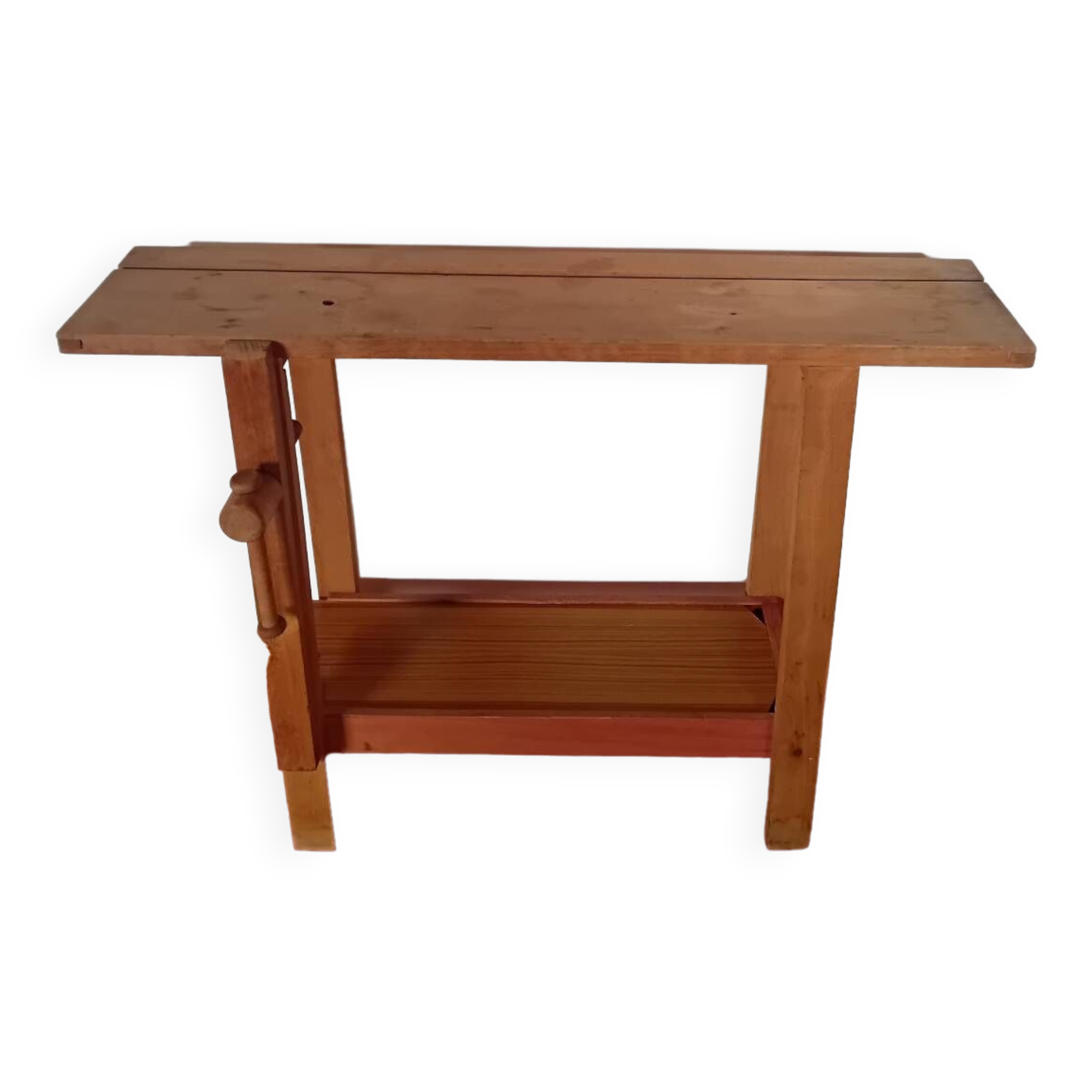 Wooden children's workbench
