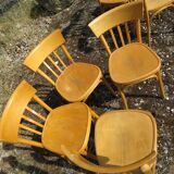 8 Baumann bistro chairs