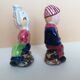 Breton salt and pepper shakers in a couple.