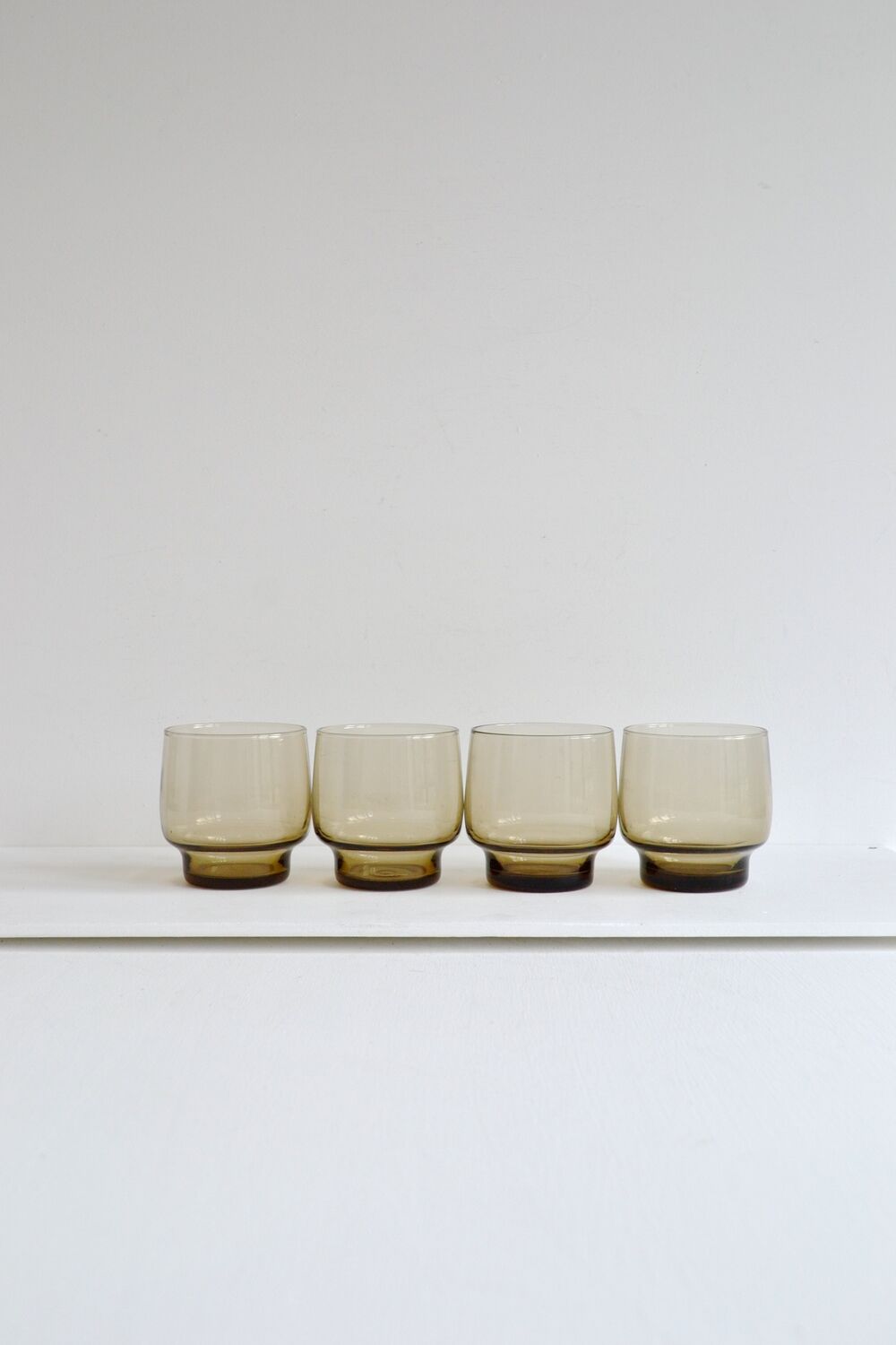 Decanter and four glasses