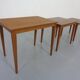 Danish Teak Nesting Tables by Kvalitet Form Funktion, 1960s, Set of 3