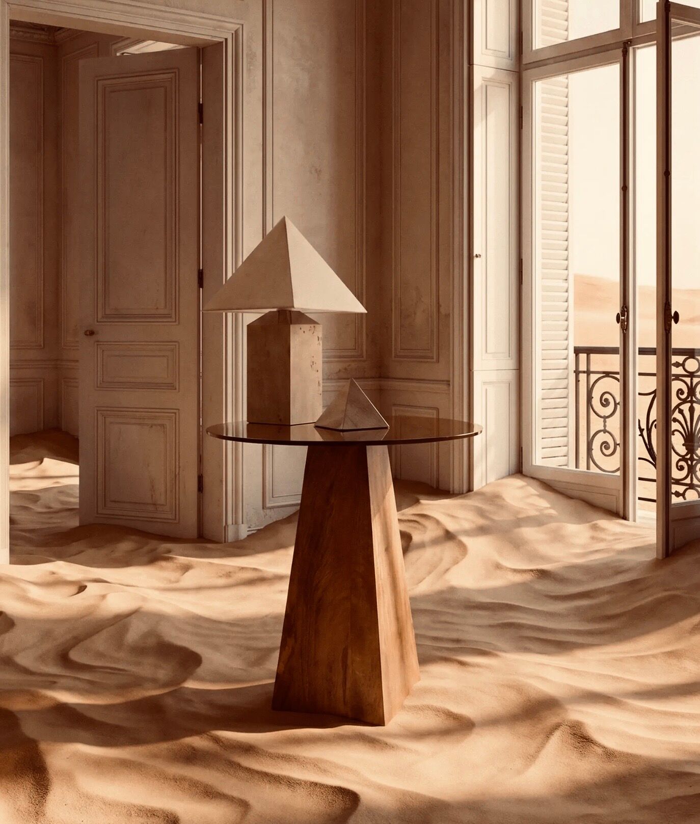 Table lamp Louis Barthelemy
