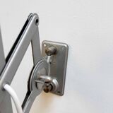 Industrial scissors lamp AGI, Belgium, 1920s