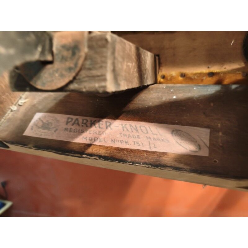 Parker-Knoll armchair from the 1960s with a system.