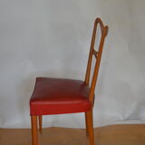 Series of six vintage chairs