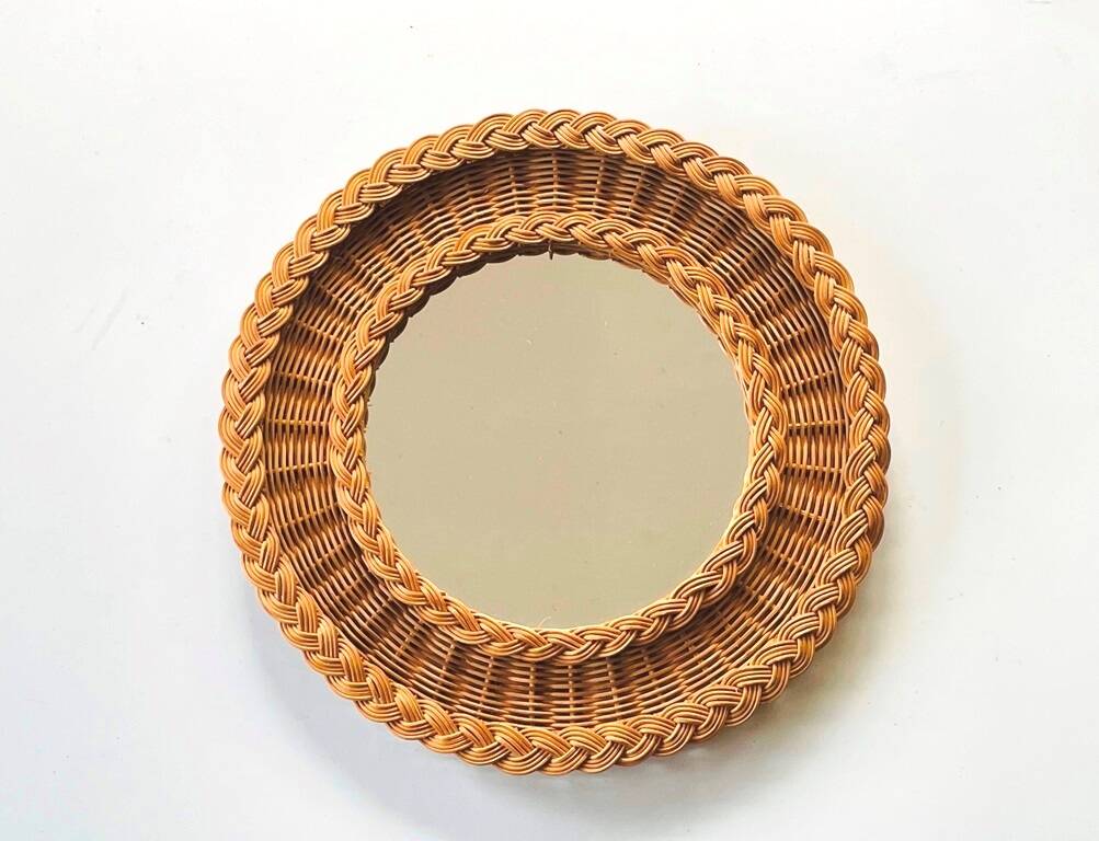 Miroir en osier, 1970