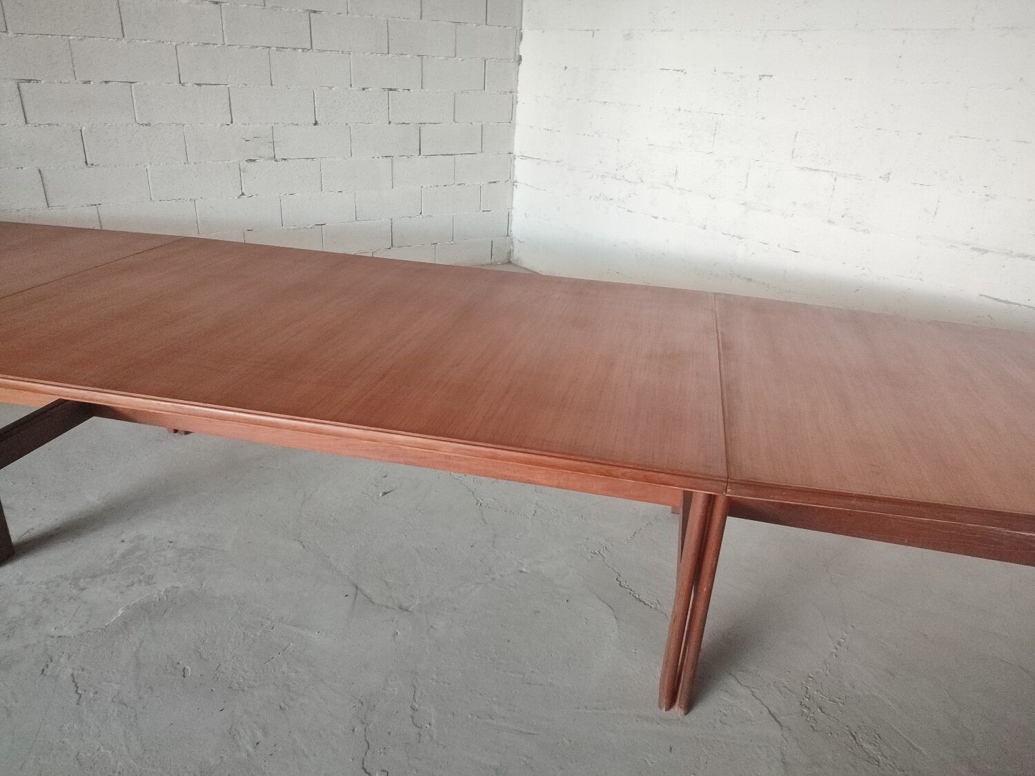 Vintage teak conference table